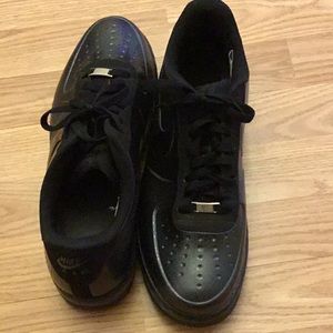 Men’s Black Air Force 1 Foamposite Pro Black snake